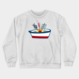 Fish Brochette Espeto Crewneck Sweatshirt